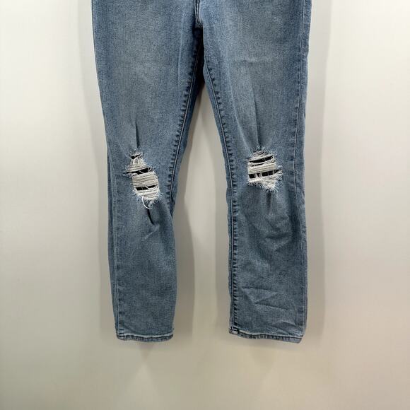 Levis Light Wash Wedgie Button Fly Straight Leg High Rise Jean Size 29 - Picture 3 of 8